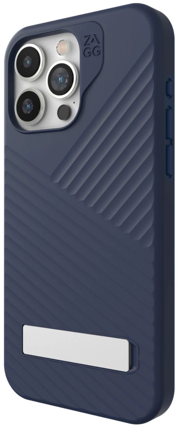 Zagg Denali Snap with Kickstand Phone Case for iPhone 15 Pro - Navy by Zagg - Image 2