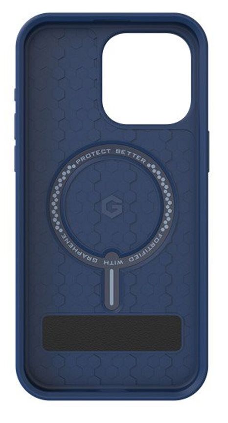 Zagg Denali Snap with Kickstand Phone Case for iPhone 15 Pro - Navy by Zagg - Image 4