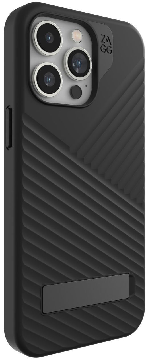 ZAGG Denali Snap with Kickstand Phone Case for iPhone 15 Pro Max - Black by ZAGG - Refurbished - Brand New condition - US$45.98