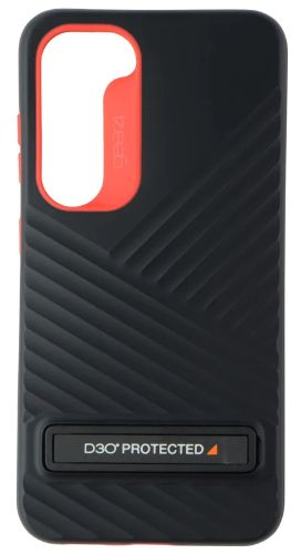ZAGG Gear4 Battersea Kickstand Phone Case for Galaxy S23 - Black/Red by ZAGG - Refurbished - Brand New condition - US$10.43