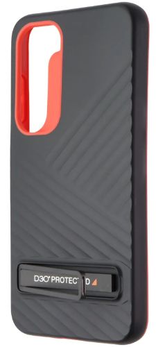 ZAGG Gear4 Battersea Kickstand Phone Case for Galaxy S23 - Black/Red by ZAGG - Refurbished - Brand New condition - Image 2