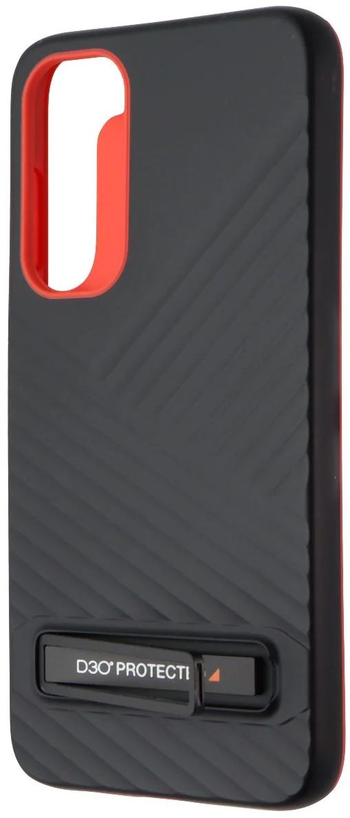 Zagg Gear4 Battersea Kickstand Phone Case for Samsung Galaxy S23+ - Black/Red by Zagg - Refurbished - Brand New condition - Image 2