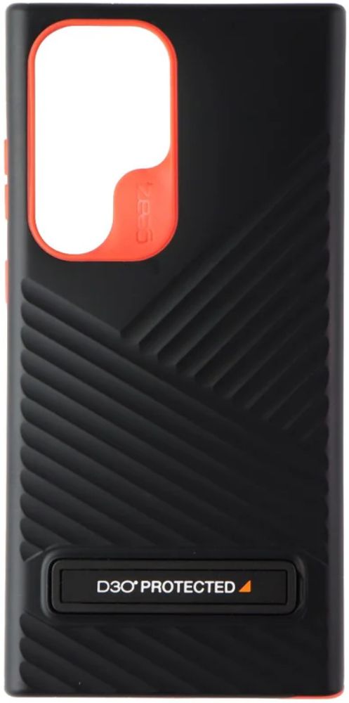 ZAGG Gear4 Battersea Kickstand Phone Case for Samsung Galaxy S23 Ultra - Black/Red by ZAGG - Refurbished - Brand New condition - Image 3
