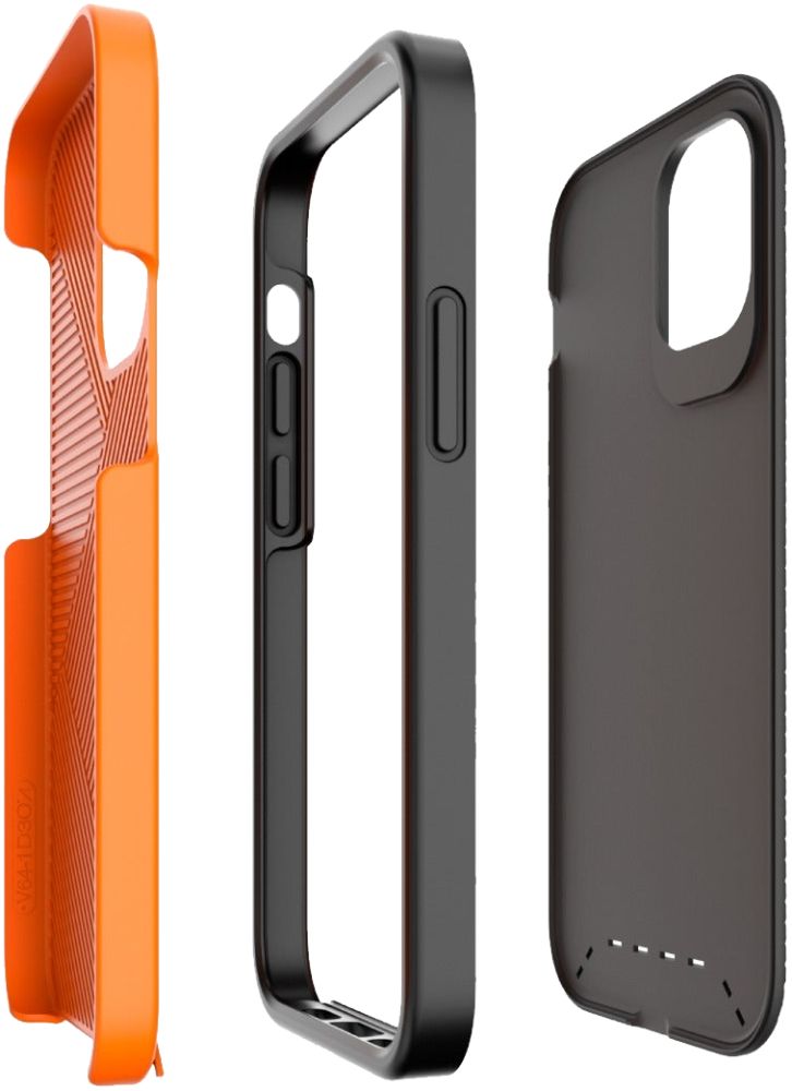 ZAGG Gear4 Battersea Series Phone Case for Apple iPhone 12 mini - Black/Orange by ZAGG - Refurbished - Brand New condition - Image 4