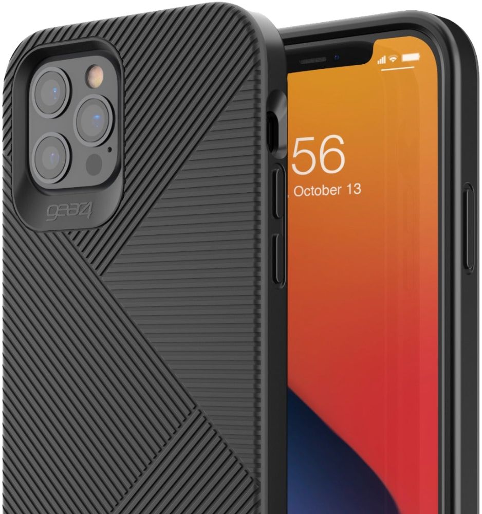 ZAGG Gear4 Battersea Series Phone Case for Apple iPhone 12 mini - Black/Orange by ZAGG - Refurbished - Brand New condition - Image 5
