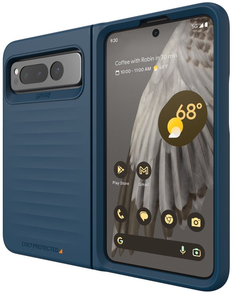 Zagg Gear4 Bridgetown Phone Case for Google Pixel Fold (2023) - Navy Blue by Zagg - Refurbished - Brand New condition - US$11.40