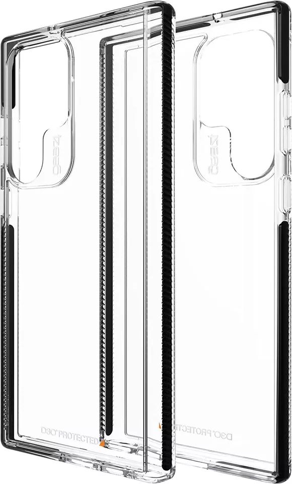 Zagg Gear4 Piccadilly Phone Case for Samsung Galaxy S23 Ultra - Black/Clear by Zagg - Refurbished - Good condition - Image 2