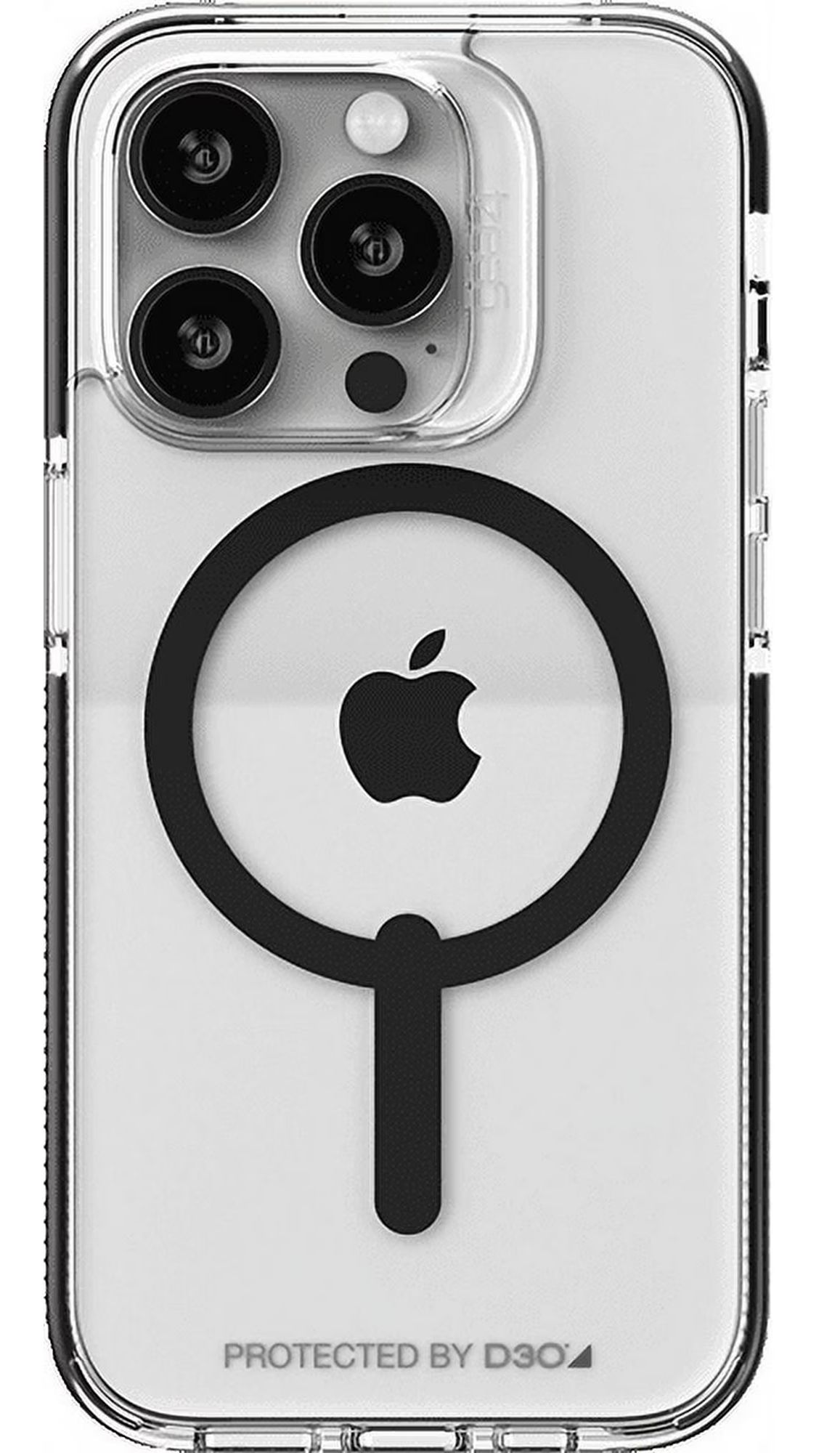Zagg Gear4 Piccadilly Snap Phone Case for iPhone 14 Pro - Black/Clear by Zagg - Refurbished - Brand New condition - US$34.38