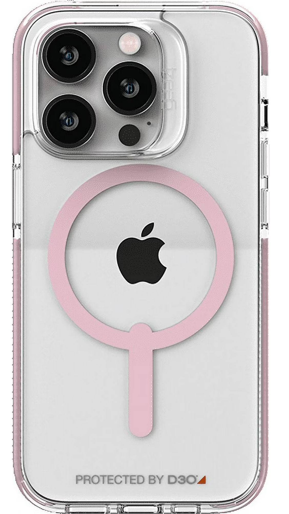 Zagg Gear4 Piccadilly Snap Phone Case for iPhone 14 Pro - Pink/Clear by Zagg - Refurbished - Premium condition - US$20.98