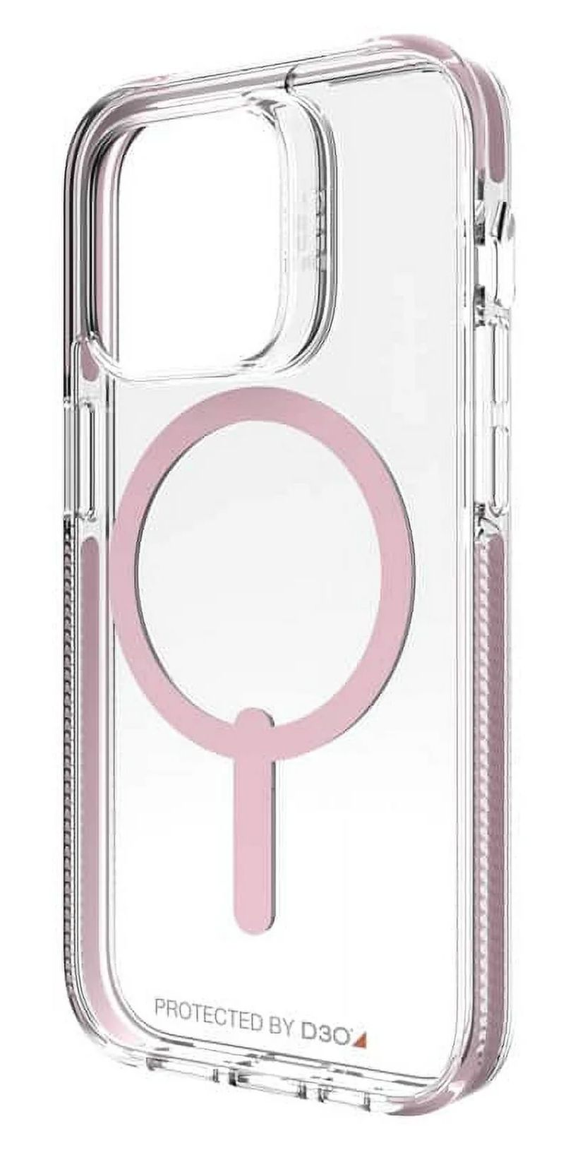 Zagg Gear4 Piccadilly Snap Phone Case for iPhone 14 Pro - Pink/Clear by Zagg - Image 3