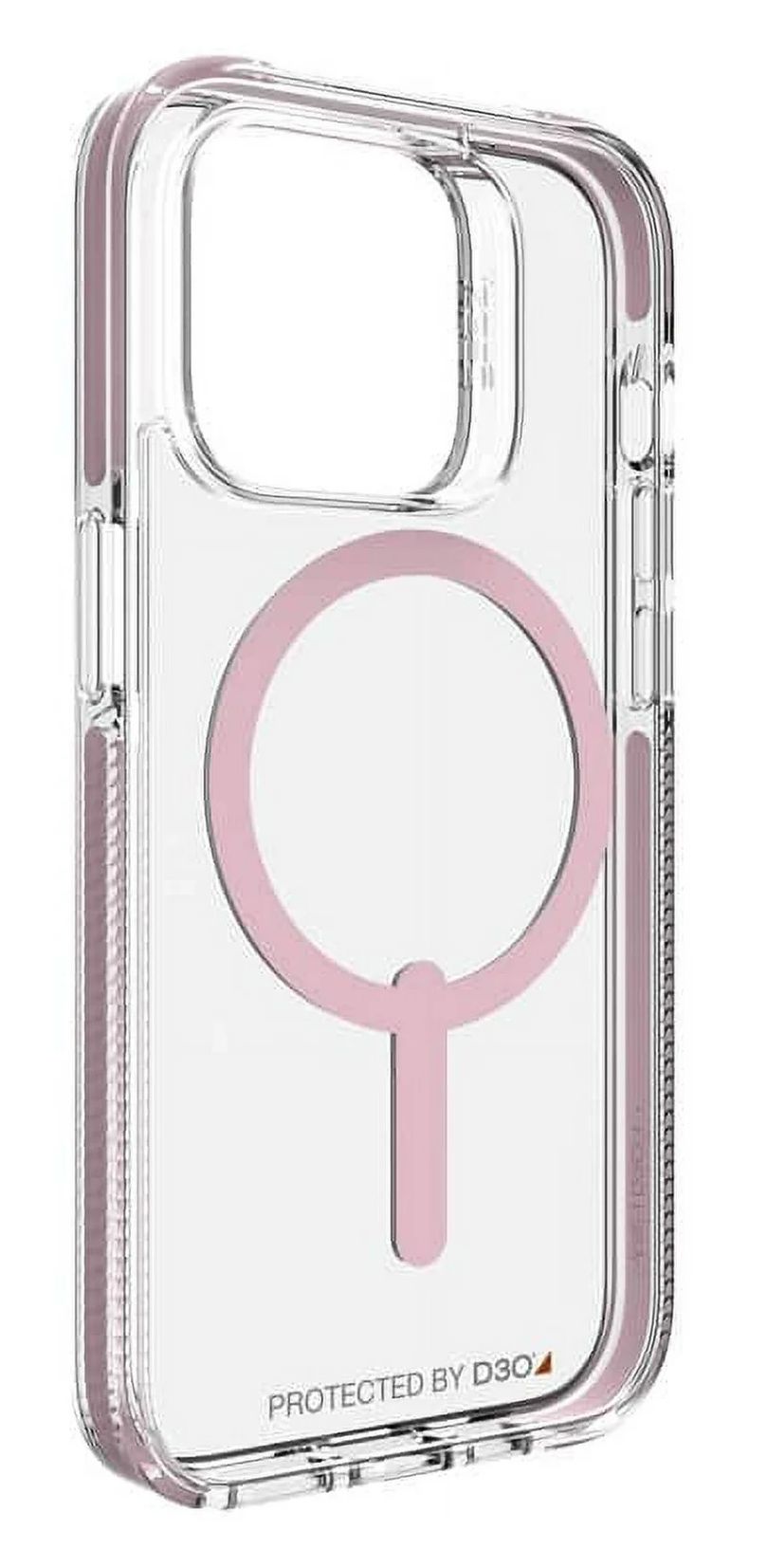 Zagg Gear4 Piccadilly Snap Phone Case for iPhone 14 Pro - Pink/Clear by Zagg - Image 4