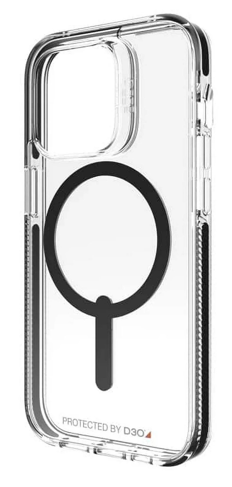 Zagg Gear4 Piccadilly Snap Phone Case with Magsafe for iPhone 14 Plus - Black/Clear by Zagg - Image 3