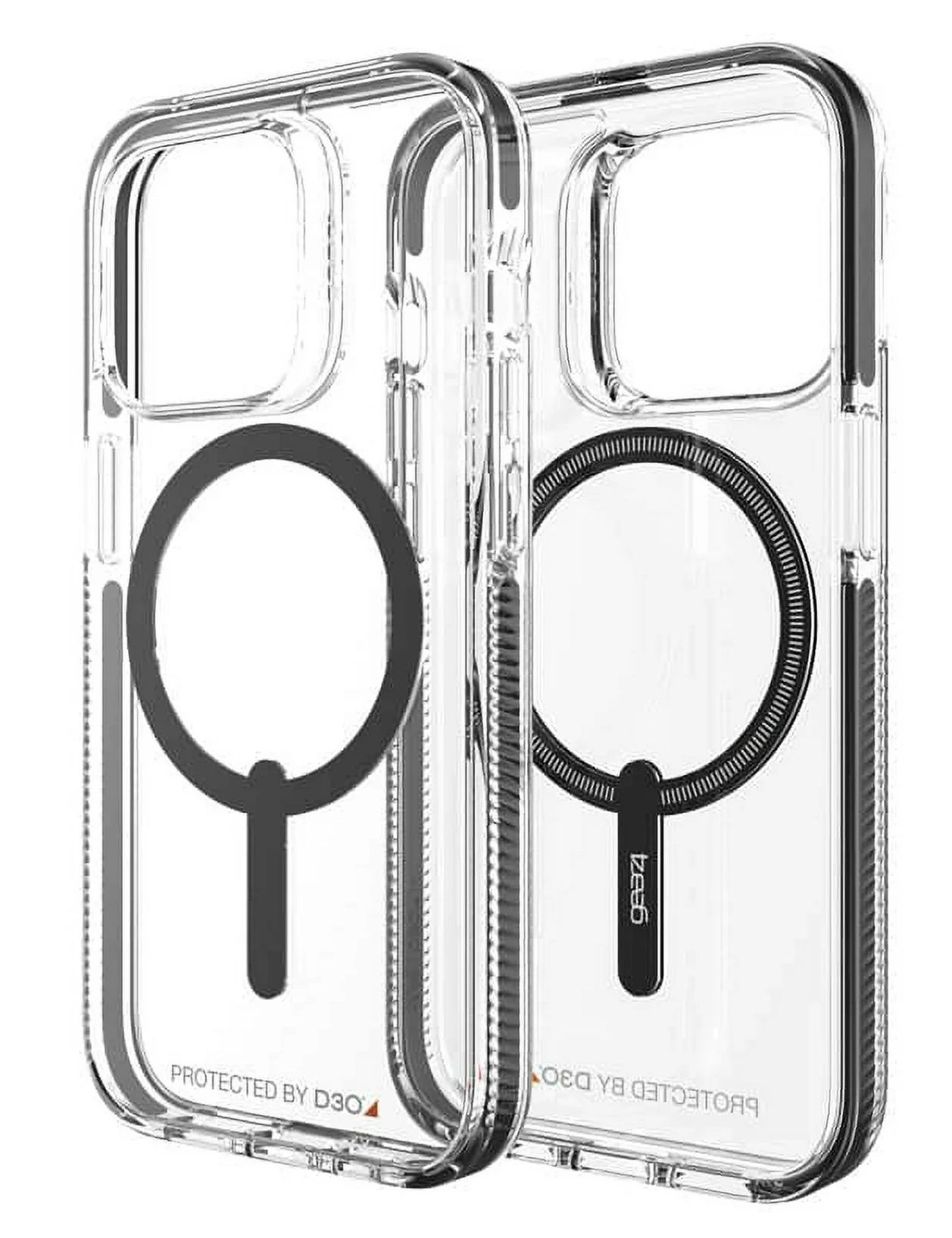 Zagg Gear4 Piccadilly Snap Phone Case with Magsafe for iPhone 14 Plus - Black/Clear by Zagg - Image 5
