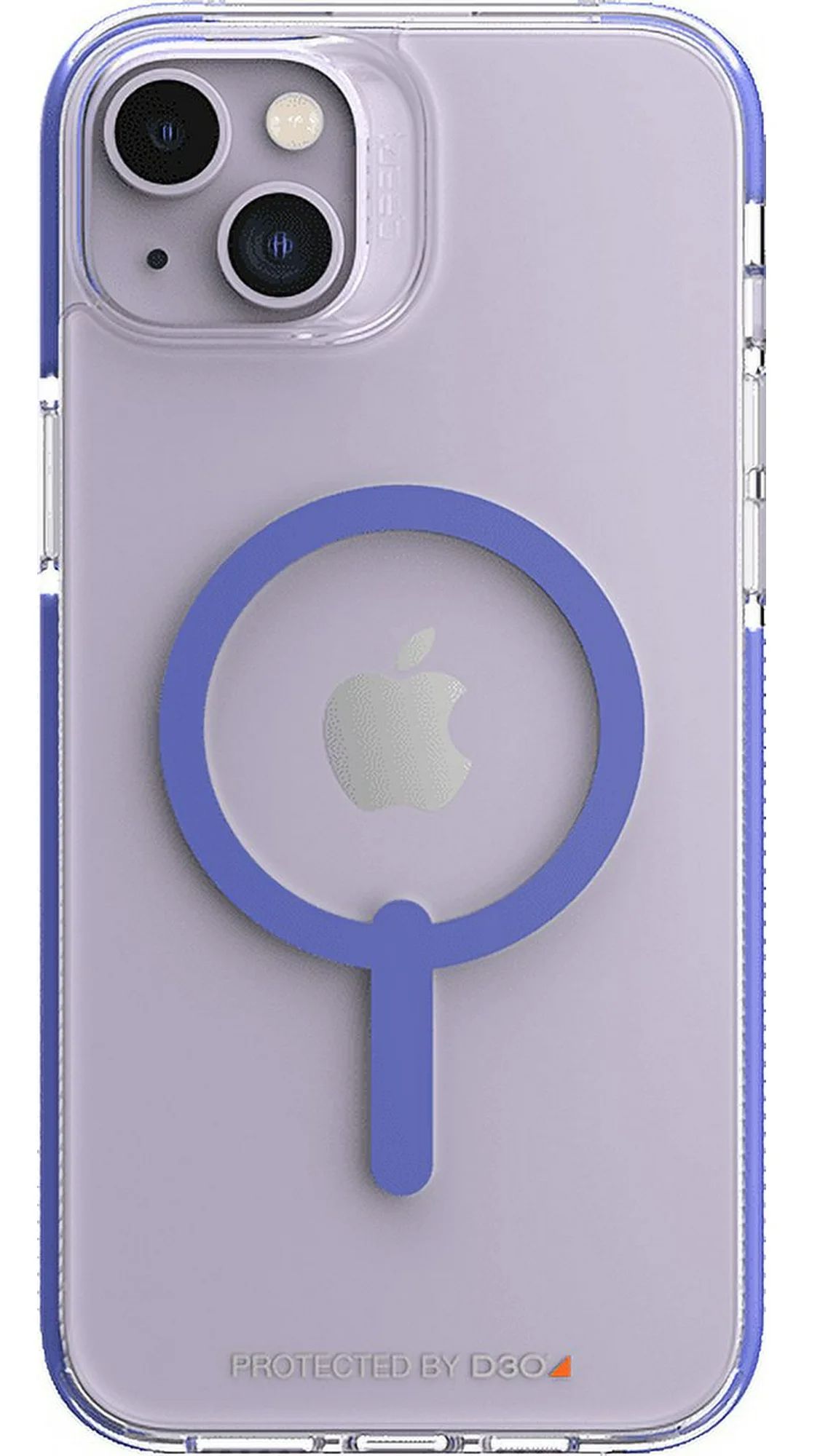 Zagg Gear4 Piccadilly Snap Phone Case with Magsafe for iPhone 14 Plus - Periwinkle/Clear by Zagg - Refurbished - Brand New condition - US$20.98
