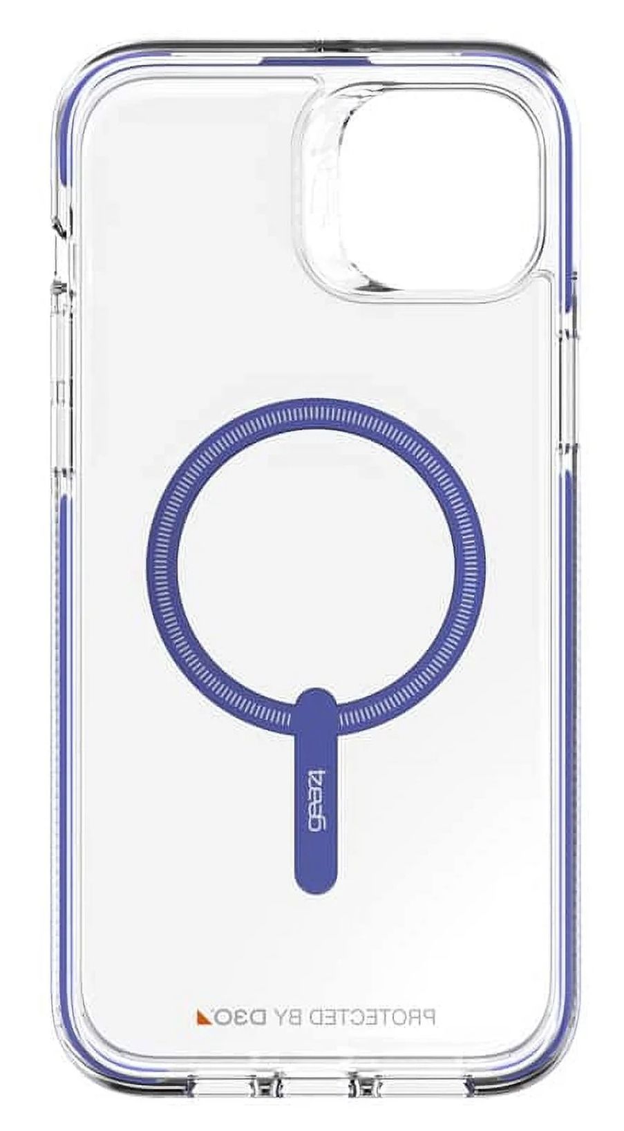Zagg Gear4 Piccadilly Snap Phone Case with Magsafe for iPhone 14 Plus - Periwinkle/Clear by Zagg - Image 3