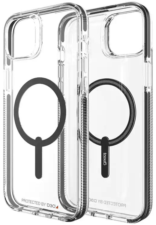 Zagg Gear4 Piccadilly Snap Phone Case with Magsafe for iPhone 14 Pro Max - Clear/Black by Zagg - Image 3