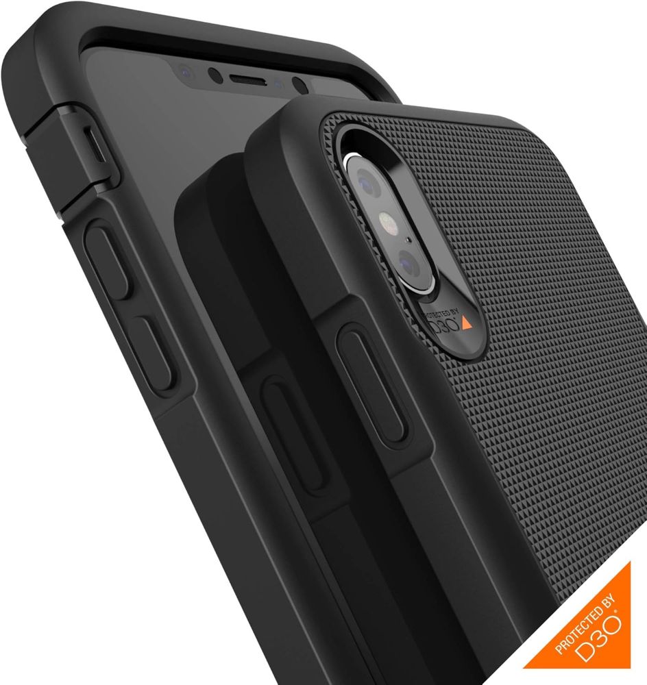 ZAGG Gear4 Platoon Phone Case for Apple iPhone XS Max - Black by ZAGG - Refurbished - Brand New condition - Image 3