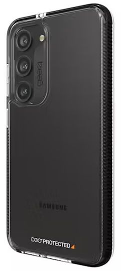 Zagg Gear4 Santa Cruz Series Phone Case for Samsung Galaxy S23 - Black by Zagg - Refurbished - Brand New condition - US$8.78
