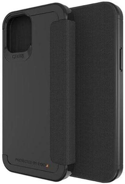 Zagg Gear4 Wembley Flip Series Folio Phone Case for iPhone 12 Pro Max - Black by Zagg - Refurbished - Brand New condition - Image 2
