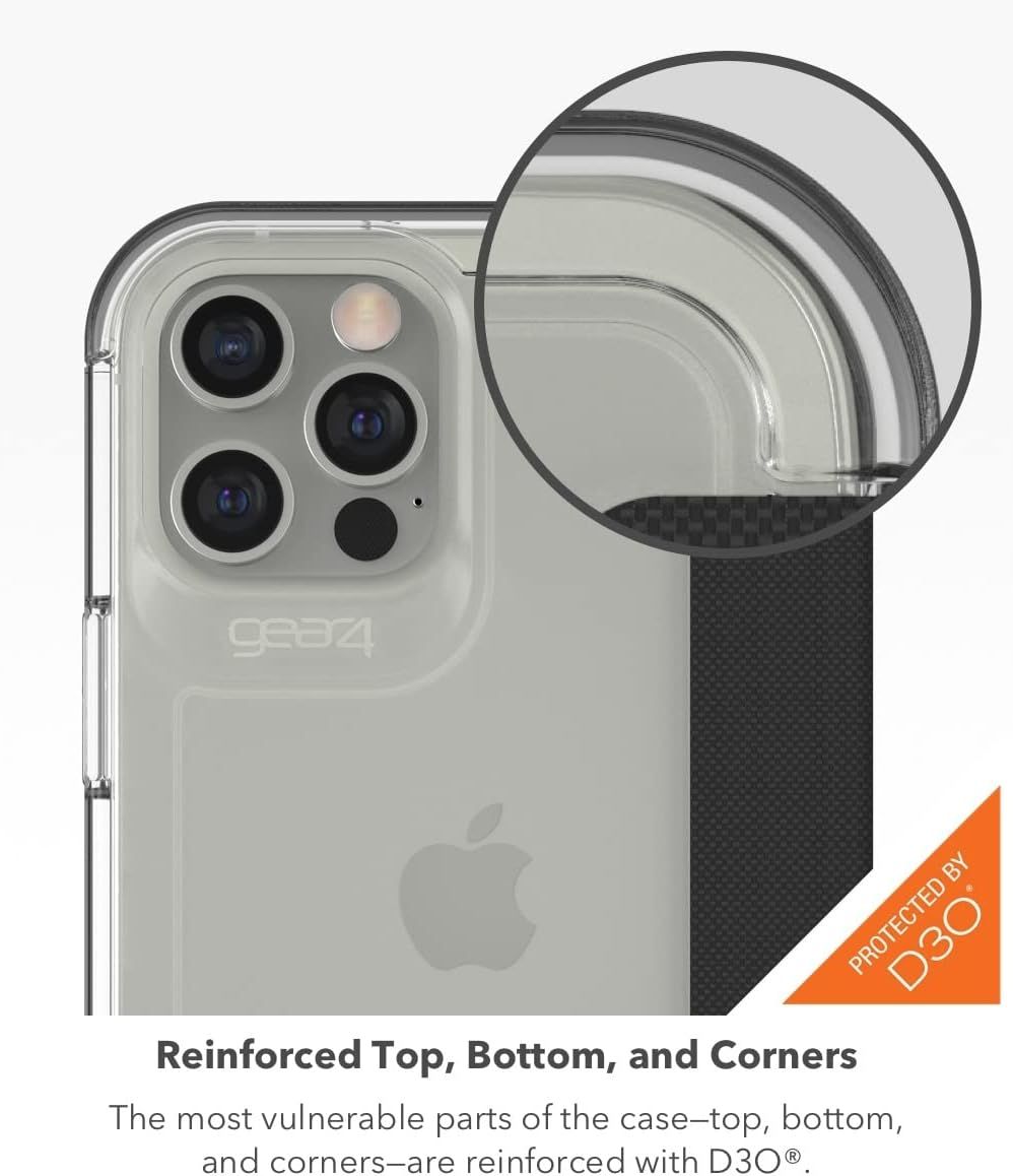 Zagg Gear4 Wembley Flip Series Folio Phone Case for iPhone 12 Pro Max - Clear by Zagg - Refurbished - Brand New condition - Image 6