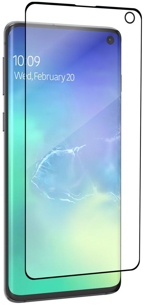 ZAGG GlassFusion Visionguard Glass Protector for Samsung Galaxy S10 - Clear by ZAGG - Refurbished - Brand New condition - US$13.93