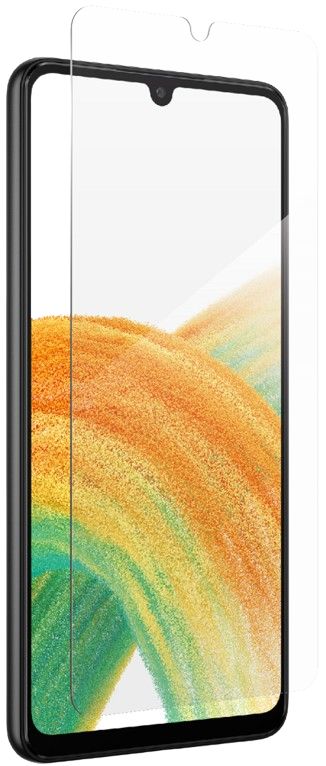 Zagg Glass Screen Protector for Samsung Galaxy A33 5G - Clear by Zagg - Refurbished - Brand New condition - US$10.08