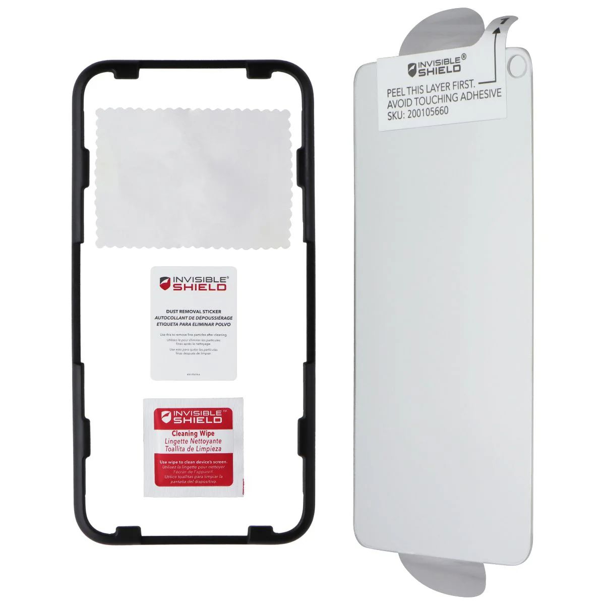 ZAGG InvisibleShield (Glass Elite+) Screen Protector for Pixel 4a - Clear by Zagg - Refurbished - Brand New condition - US$8.78