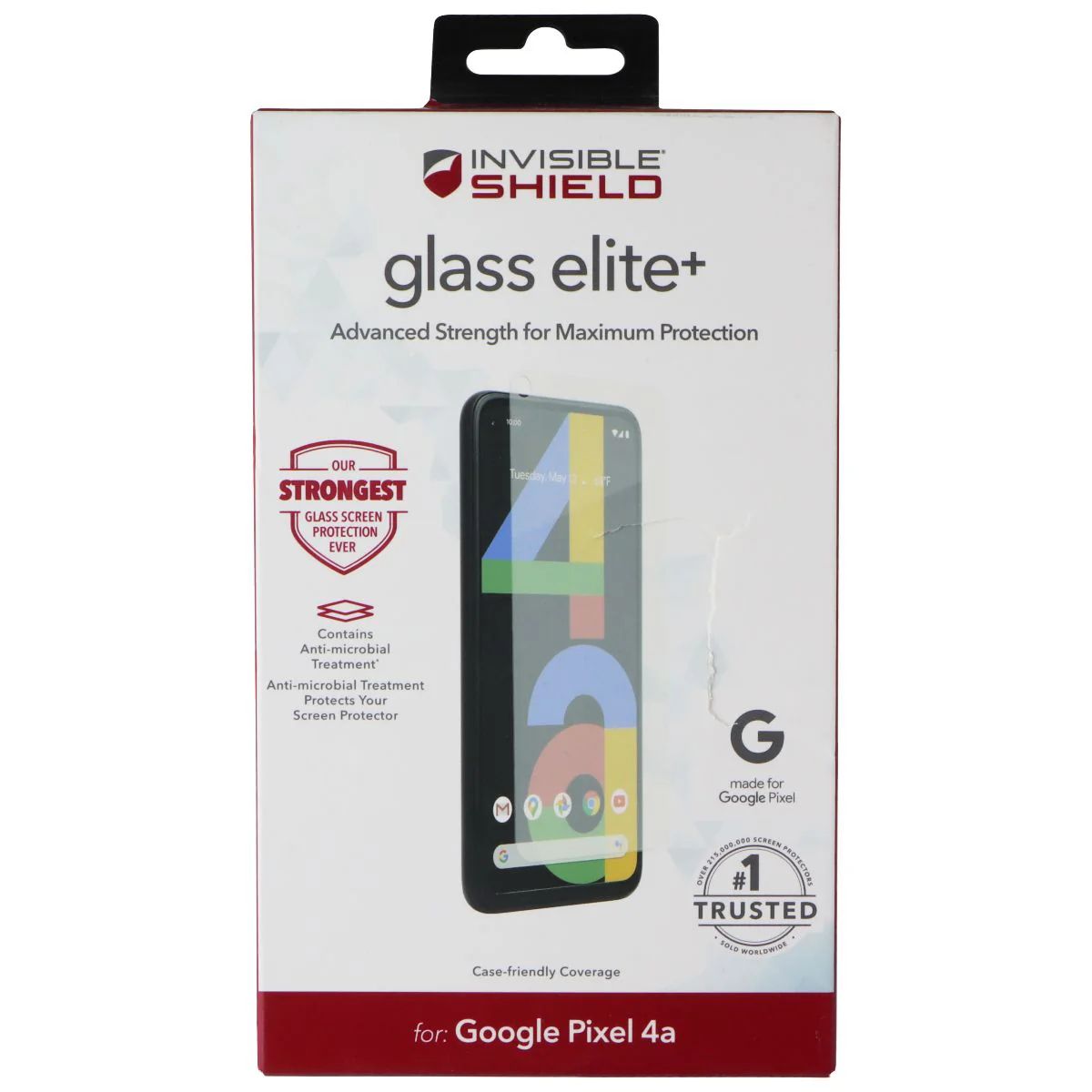 ZAGG InvisibleShield (Glass Elite+) Screen Protector for Pixel 4a - Clear by Zagg - Refurbished - Brand New condition - Image 2