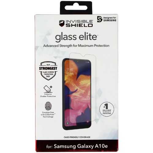 Zagg Invisible Shield Glass Elite Screen Protector for Galaxy A10e - Clear by Zagg - Refurbished - Brand New condition - US$25.98