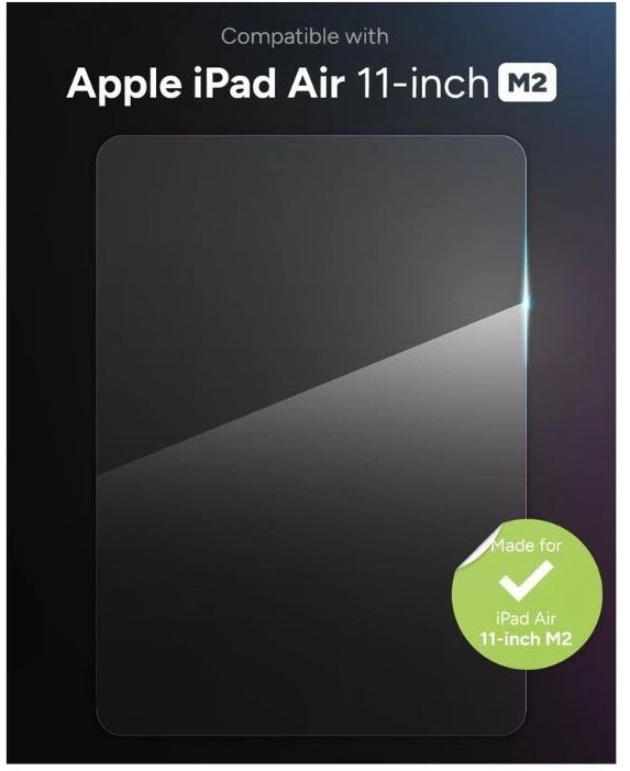 Zagg Invisible Shield Glass Elite Screen Protector for iPad Air 11" (2024) - Clear by Zagg - Refurbished - Brand New condition - US$50.98
