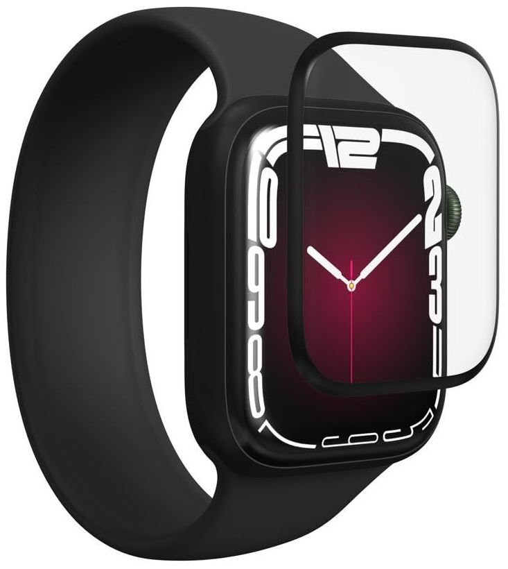 Zagg InvisibleShield Glass Fusion Screen Protector for Apple Watch Series 7 (41mm) - Clear by Zagg - Refurbished - Good condition - US$20.98