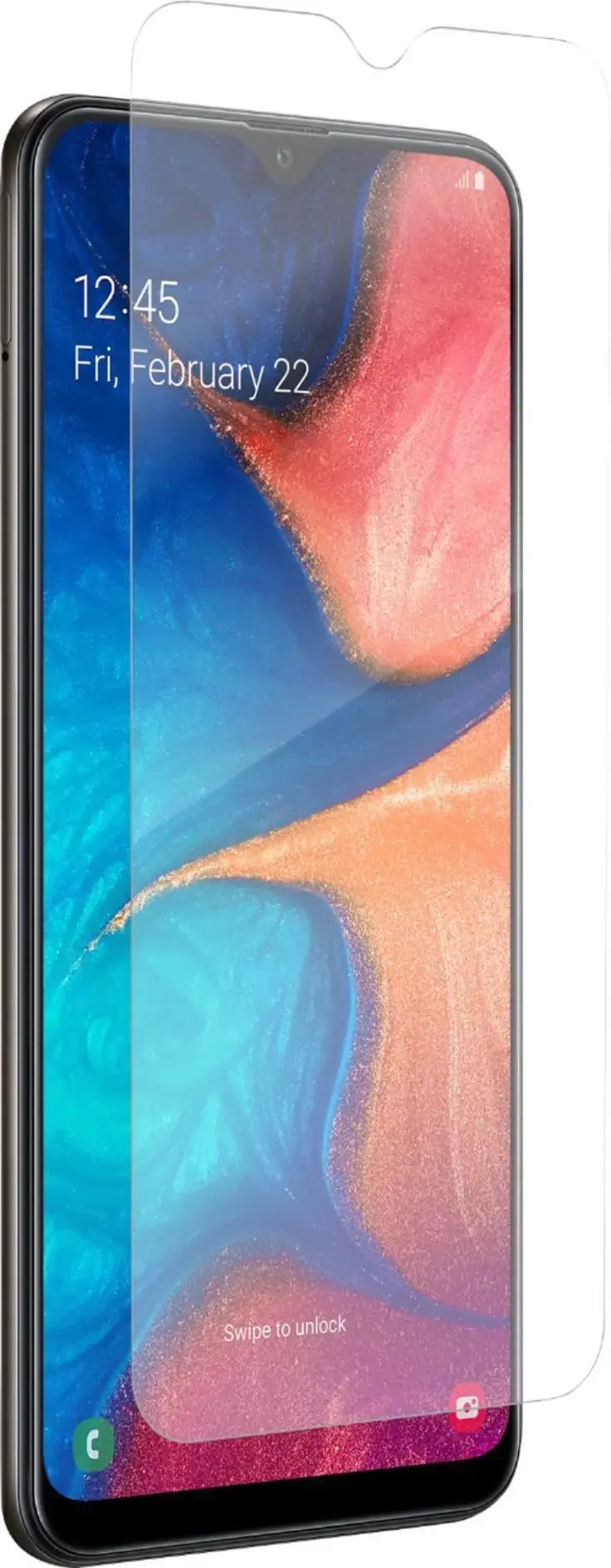 Zagg InvisibleShield Glass+ Screen Protector for Samsung Galaxy A20 - Clear by Zagg - Refurbished - Brand New condition - US$20.98