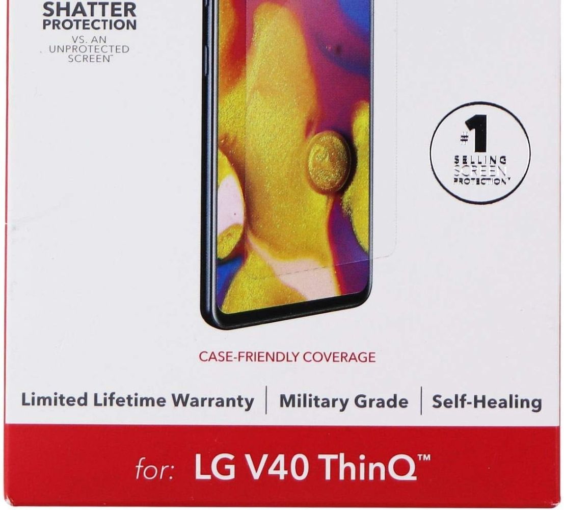 ZAGG Invisible Shield HD Ultra Clarity Screen Protector for LG V40 ThinQ - Clear by ZAGG - Refurbished - Brand New condition - Image 3