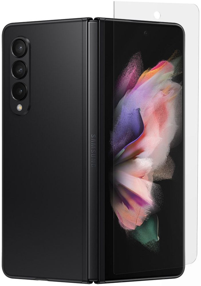 ZAGG InvisibleShield Ultra Clear Screen Protector with D3O for Samsung Galaxy Z Fold3 5G - Clear by ZAGG - Refurbished - Brand New condition - US$8.78