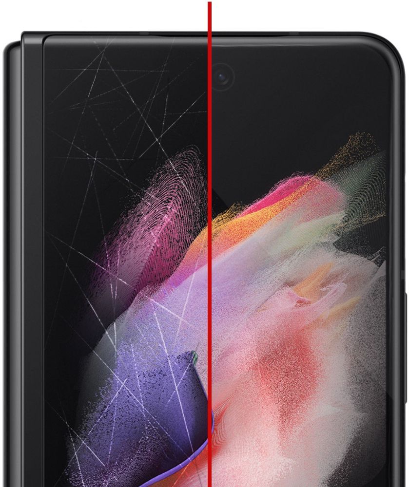 ZAGG InvisibleShield Ultra Clear Screen Protector with D3O for Samsung Galaxy Z Fold3 5G - Clear by ZAGG - Refurbished - Brand New condition - Image 5