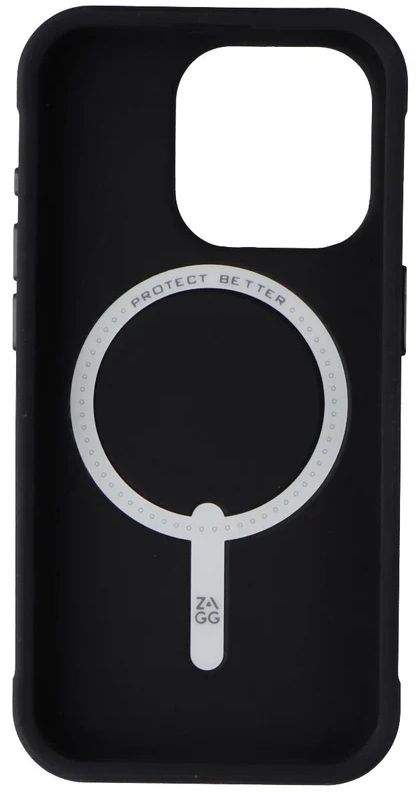 Zagg Luxe Series Snap Phone Case with MagSafe for iPhone 15 Plus - Matte Black by Zagg - Refurbished - Brand New condition - Image 3