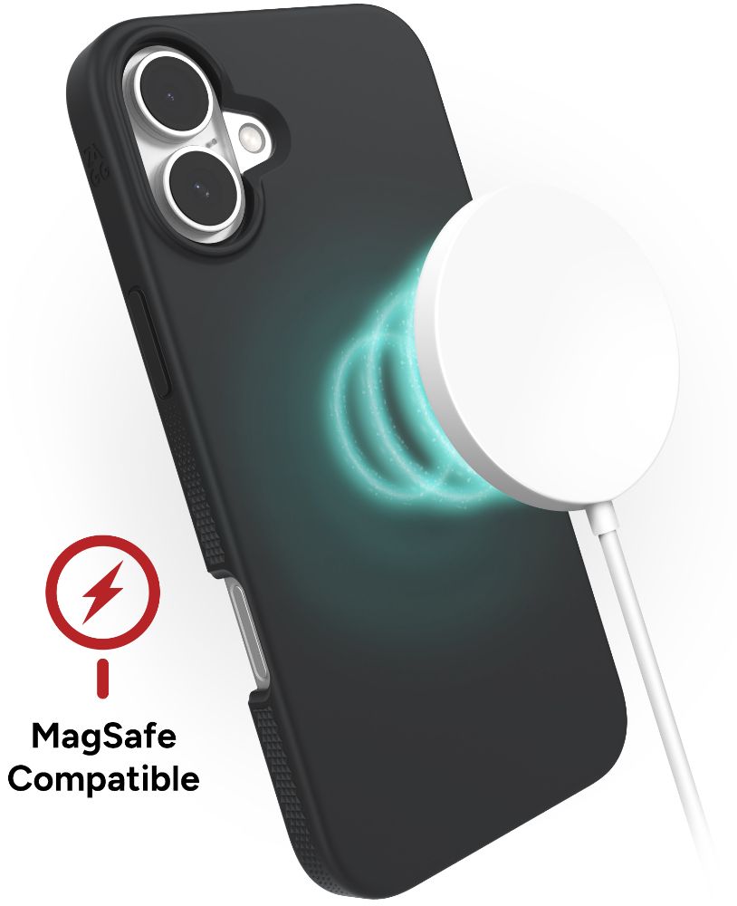 ZAGG Manhattan Snap Series Phone Case with MagSafe for iPhone 16 Plus - Black - Brand New by ZAGG - Refurbished - Brand New condition - Image 4