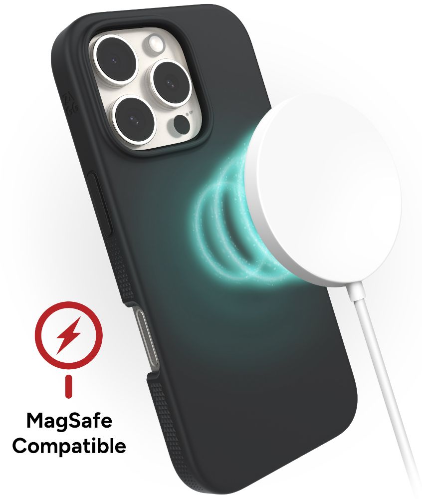ZAGG Manhattan Snap Series Phone Case with MagSafe for iPhone 16 Pro - Black - Brand New by ZAGG - Refurbished - Brand New condition - Image 4