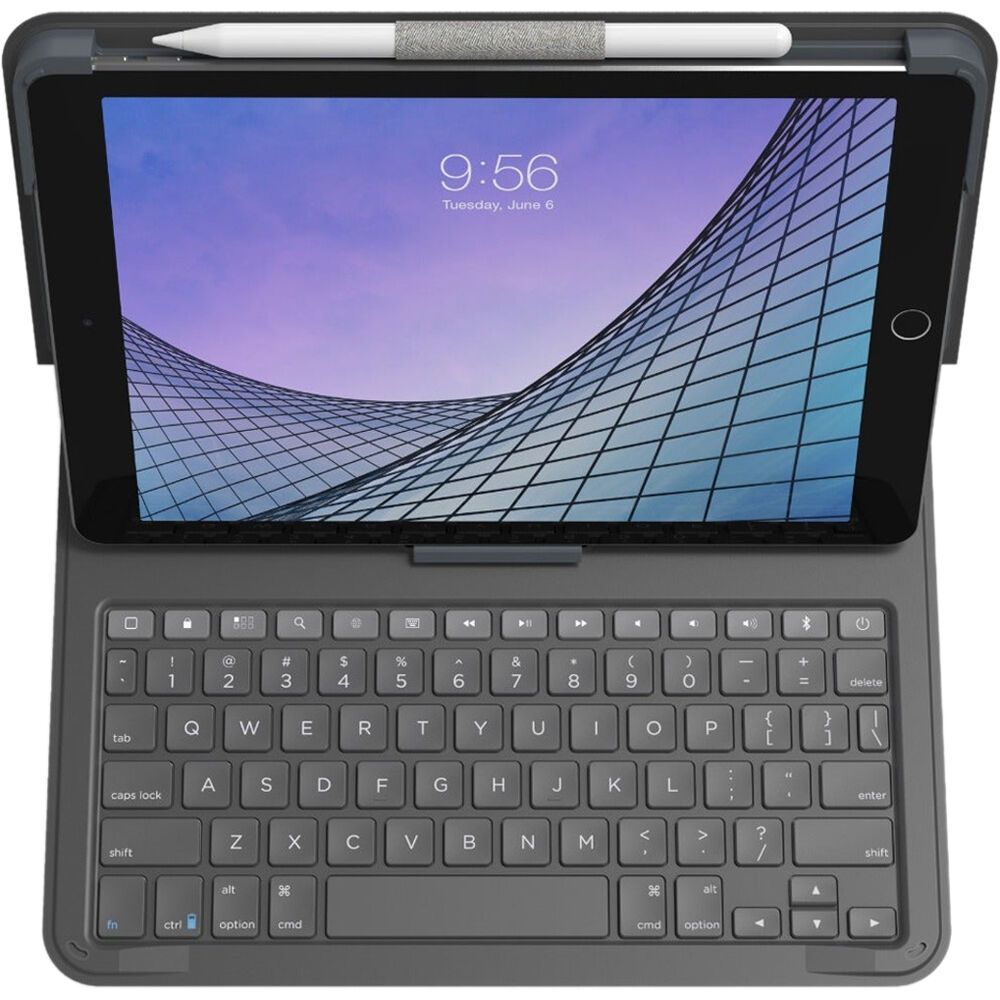 ZAGG Messenger Folio 2 Tablet Keyboard & Case for iPad 10.9" (10th Gen) - Charcoal by ZAGG - Image 2