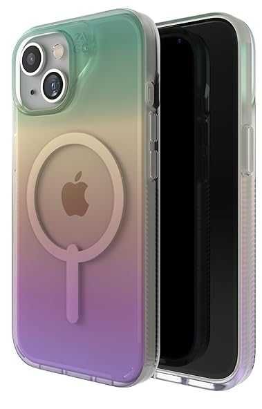 Zagg Milan Snap with MagSafe Phone Case for iPhone 15 - Iridescent by Zagg - Refurbished - Brand New condition - US$30.98