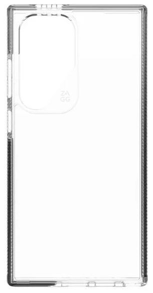 Zagg Piccadilly Phone Case for Samsung Galaxy S24 Ultra - Clear/Black by Zagg - Refurbished - Brand New condition - US$30.98