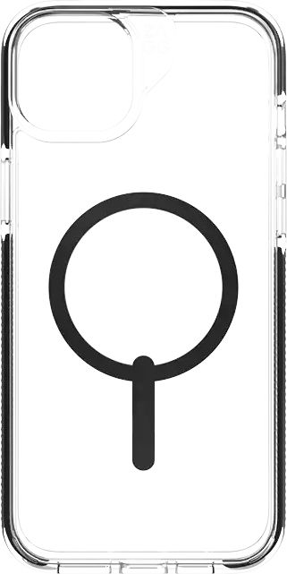 Zagg Piccadilly Snap Phone Case for iPhone 15 Plus - Clear/Black by Zagg - Refurbished - Brand New condition - US$25.99