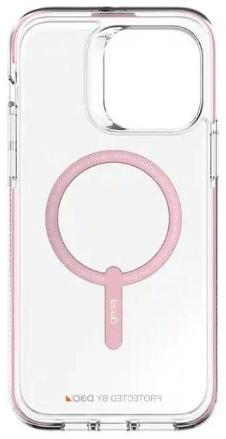 Zagg Piccadilly Snap Phone Case for iPhone 15 Plus - Clear/Pink by Zagg - Image 3