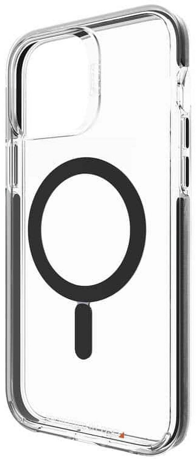 Zagg Piccadilly Snap Phone Case for iPhone 15 Pro - Clear/Black by Zagg - Image 2