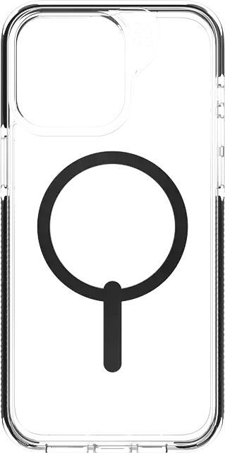 Zagg Piccadilly Snap Phone Case for iPhone 15 Pro Max - Black/Clear by Zagg - Refurbished - Brand New condition - US$20.98