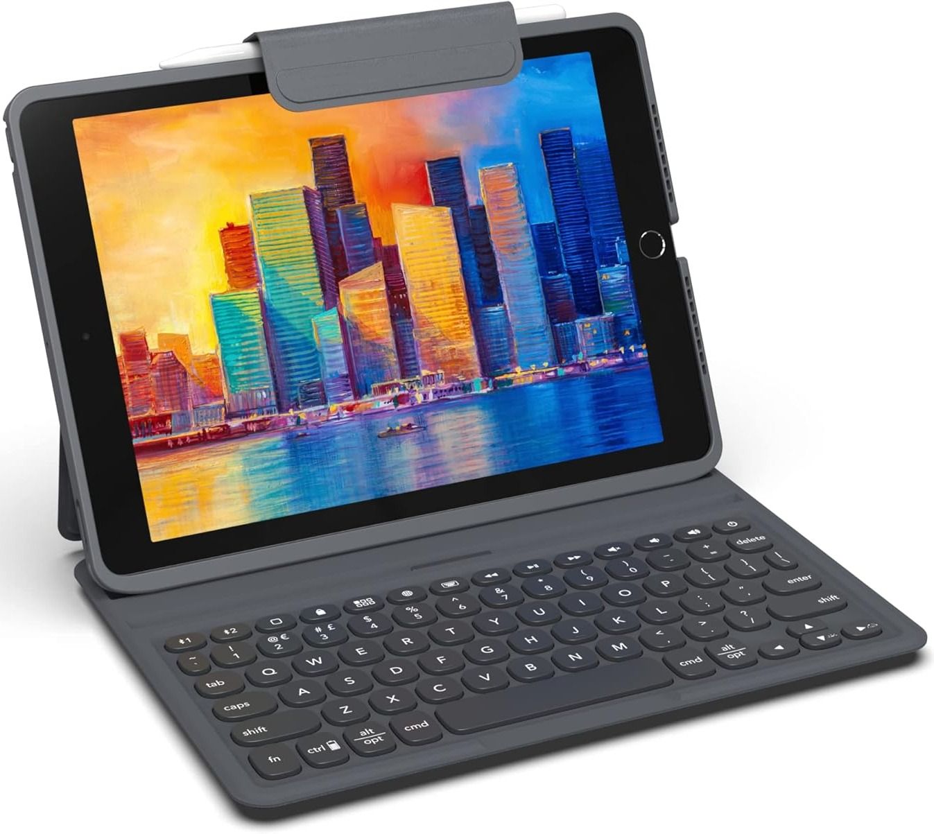 ZAGG Pro Keys Detachable Case and Wireless Keyboard for Apple iPad 10.2" - Black by ZAGG - Refurbished - Brand New condition - US$101.48