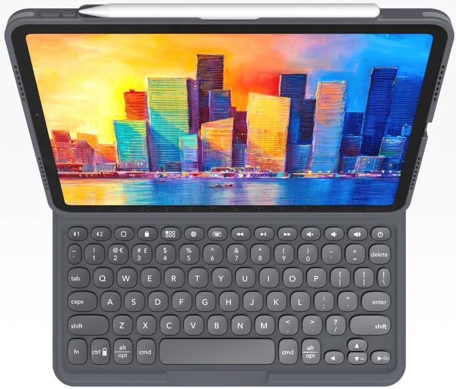 ZAGG Pro Keys Detachable Case and Wireless Keyboard for Apple iPad 10.2" - Black by ZAGG - Image 2