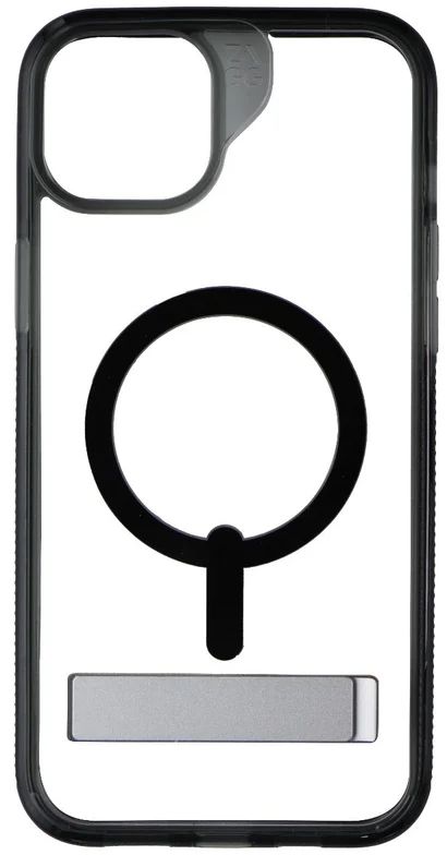 Zagg Santa Cruz Snap Kickstand Phone Case with MagSafe for iPhone 15 Plus - Black by Zagg - Refurbished - Very Good condition - Image 2