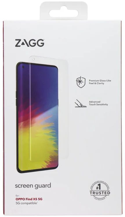 Zagg Screen Guard Screen Protector for Oppo Find X5 5G - Clear by Zagg - Refurbished - Brand New condition - US$8.78