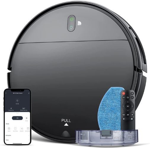 ZCWA BR151 2-in-1 Robot Vacuum and Mop - Black by ZCWA - Refurbished - Very Good condition - US$105.58